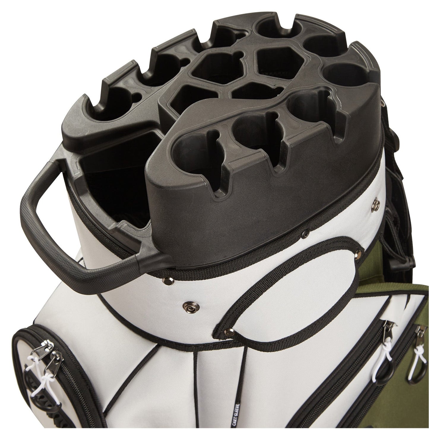 14-Way Golf Cart Bag Pro-Gray Green