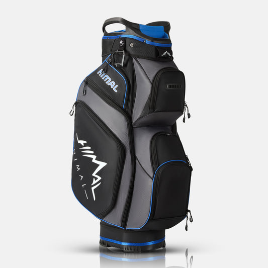 14-Way Full Length Premium Golf Cart Bag-Charcoal Gray