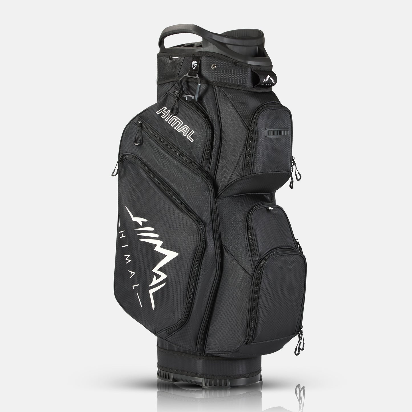 14-Way Full Length Premium Golf Cart Bag-Classic Black