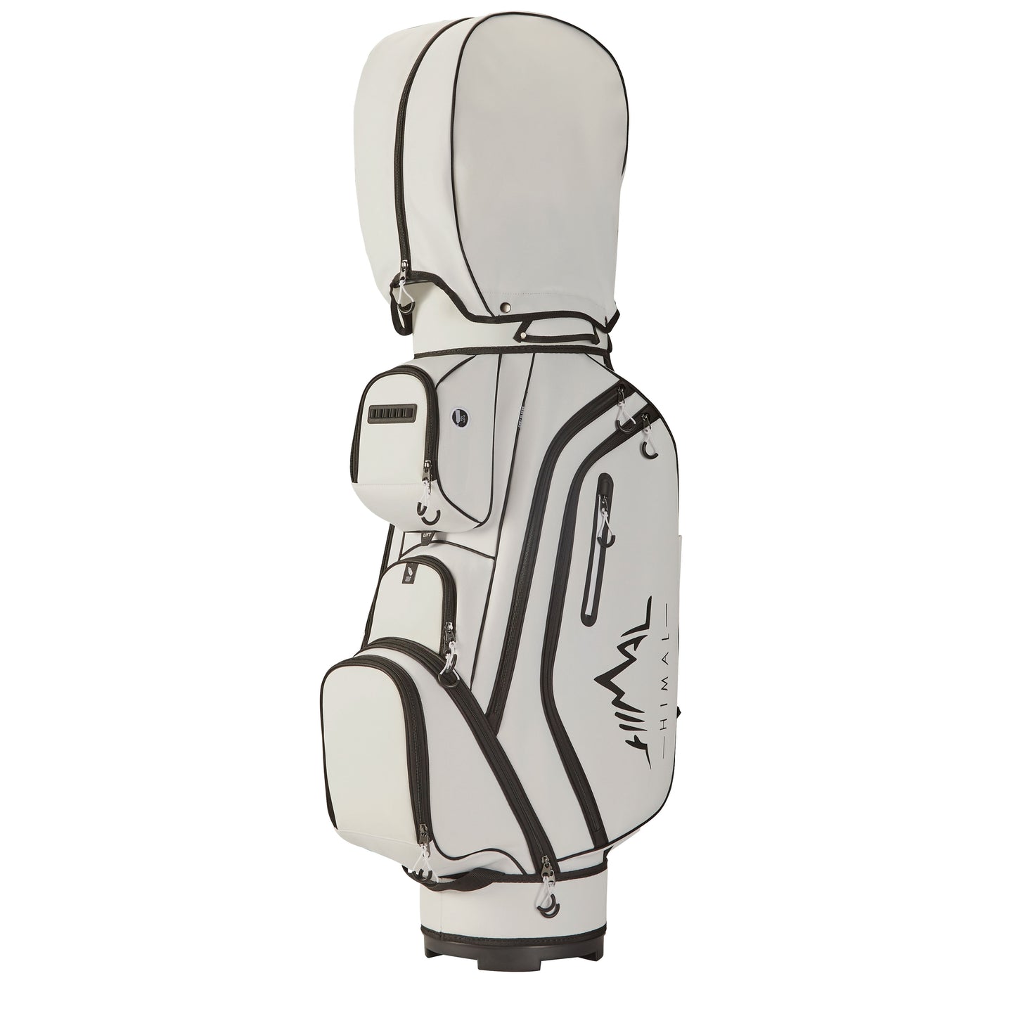 14-Way Golf Cart Bag Pro-Black White