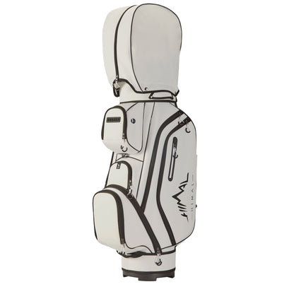 14-Way Golf Cart Bag Pro-Black White