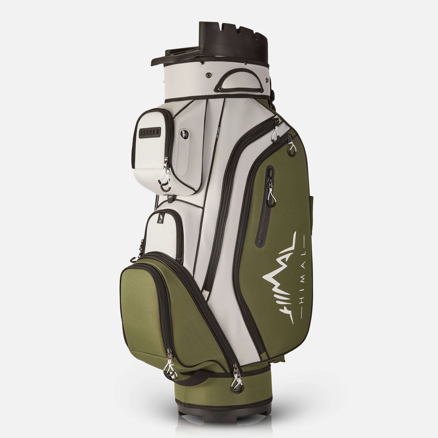 14-Way Golf Cart Bag Pro-Gray Green