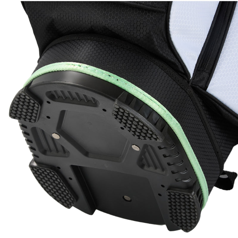 14-Way Full Length Premium Golf Cart Bag-Black White