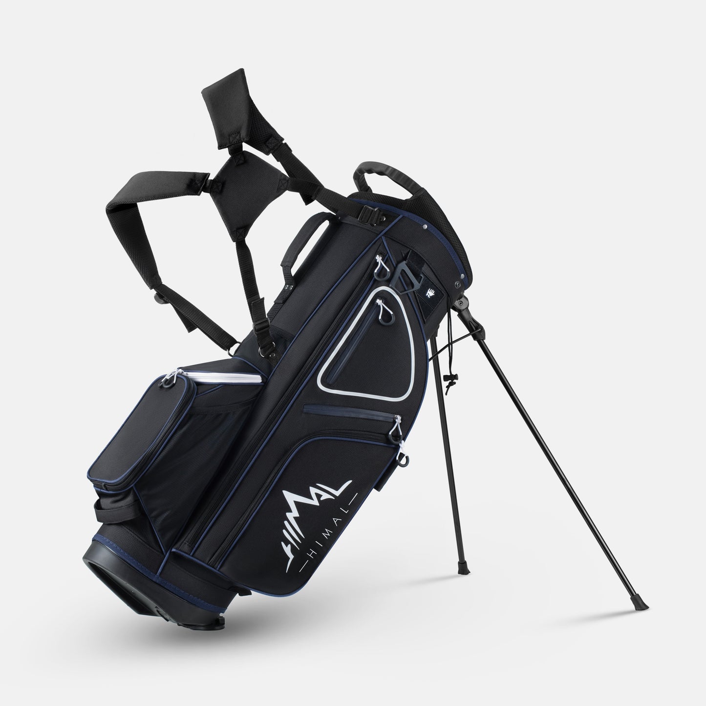 14 Way Golf Stand Bag Pro-Black